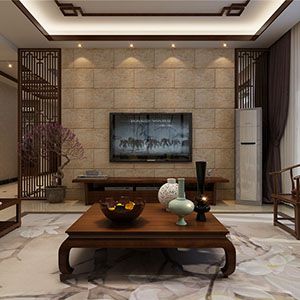 太原裝修設(shè)計師230㎡中式風(fēng)格