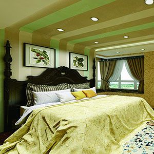 太原裝修設(shè)計(jì)師102㎡田園風(fēng)格兩居