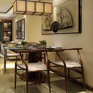 太原裝修設(shè)計(jì)師90㎡中式風(fēng)格兩居